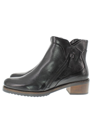 BELQIS - Zeitlose Design Stiefelette mit Deko-Reissverschluss