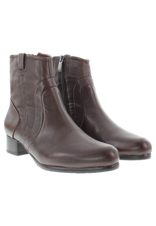 BRIANE - Damen Stiefelette mit fein ausgearbeiteter Linienführung