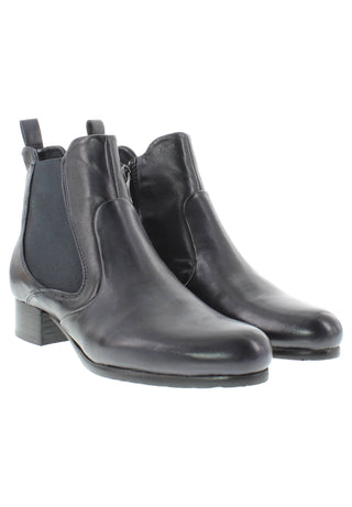 BRIHANA - Elegante Chelsea Damenstiefelette aus Leder
