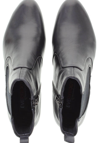 BRIHANA - Elegante Chelsea Damenstiefelette aus Leder