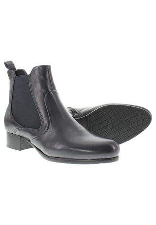 BRIHANA - Elegante Chelsea Damenstiefelette aus Leder