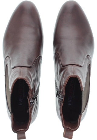 BRIHANA - Elegante Chelsea Damenstiefelette aus Leder