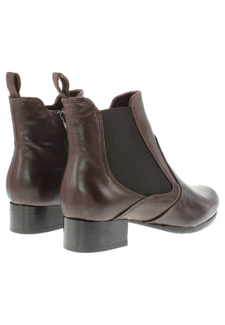 BRIHANA - Elegante Chelsea Damenstiefelette aus Leder