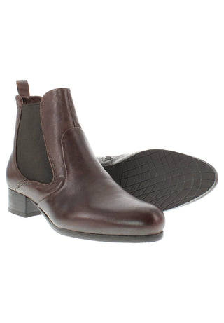 BRIHANA - Elegante Chelsea Damenstiefelette aus Leder