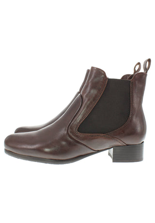 BRIHANA - Elegante Chelsea Damenstiefelette aus Leder