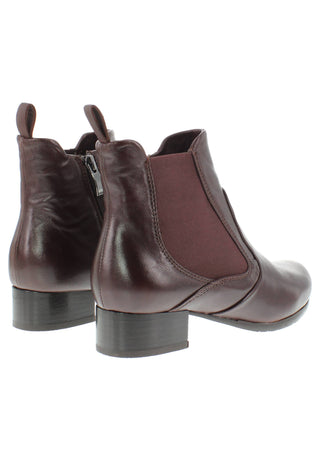 BRIHANA - Elegante Chelsea Damenstiefelette aus Leder