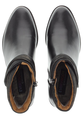 BRIONY - Damenstiefelette mit Leder-Umschlag