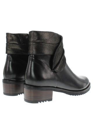 BRIONY - Damenstiefelette mit Leder-Umschlag