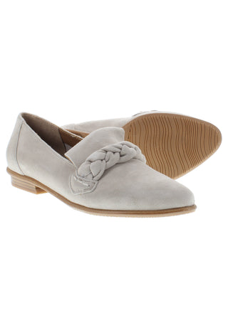 BULBO - Lederslipper mit Flechtdetail