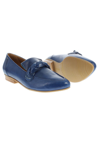 BULBO - Lederslipper mit Flechtdetail