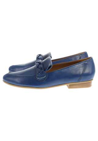BULBO - Lederslipper mit Flechtdetail