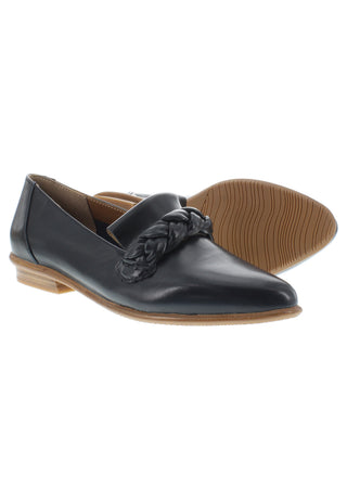 BULBO - Lederslipper mit Flechtdetail