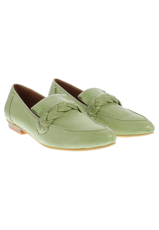 BULBO - Lederslipper mit Flechtdetail
