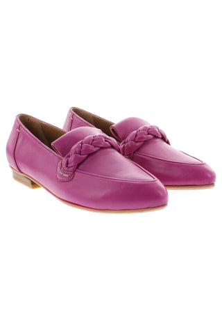 BULBO - Lederslipper mit Flechtdetail