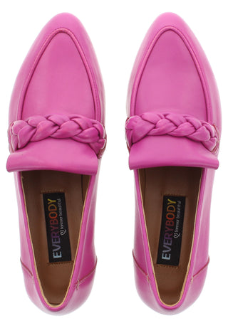BULBO - Lederslipper mit Flechtdetail