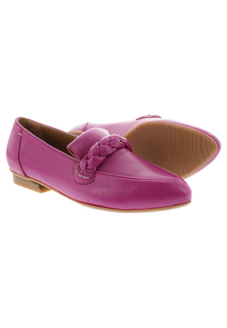 BULBO - Lederslipper mit Flechtdetail
