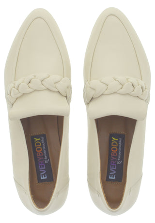 BULBO - Lederslipper mit Flechtdetail