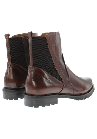 NERINA - Stiefelette mit extra großem Elastikeinsatz und Reißverschluss