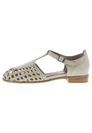 ABIONA - Fashion Sandalette mit Flecht Elementen