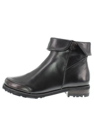 TUBER - Stilvolle Lederstiefelette mit raffiniertem Schaftdetail