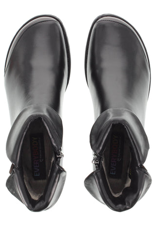 TUBER - Stilvolle Lederstiefelette mit raffiniertem Schaftdetail