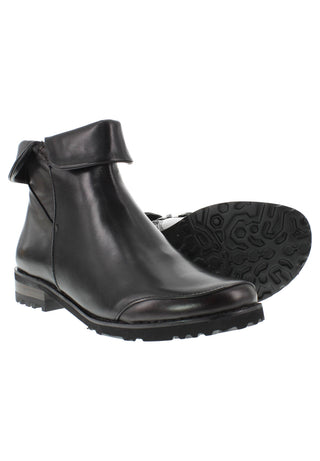 TUBER - Stilvolle Lederstiefelette mit raffiniertem Schaftdetail