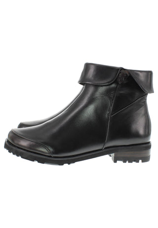 TUBER - Stilvolle Lederstiefelette mit raffiniertem Schaftdetail