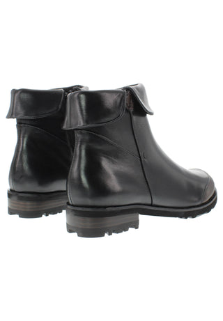 TUBER - Stilvolle Lederstiefelette mit raffiniertem Schaftdetail