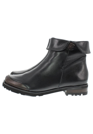 TUBER - Stilvolle Lederstiefelette mit raffiniertem Schaftdetail