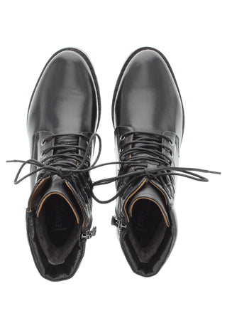 NYSSA - Feminine Stiefelette mit echt Lammfell Futter