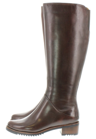 BERTA - Langschaftsteifel mit profilierter Sohle