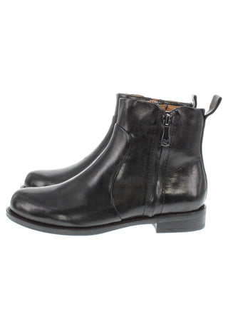 AYUNA - Coole Echtleder Stiefelette Lederfutter