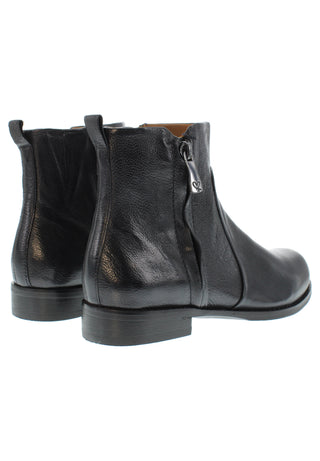AYUNA - Coole Echtleder Stiefelette Lederfutter