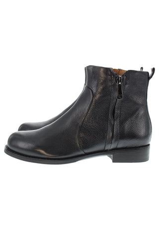 AYUNA - Coole Echtleder Stiefelette Lederfutter