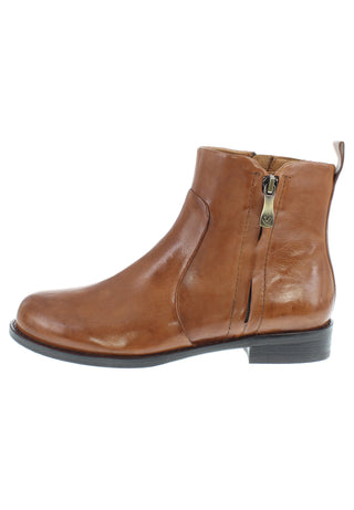 AYUNA - Coole Echtleder Stiefelette Lederfutter