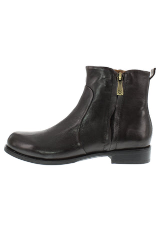 AYUNA - Coole Echtleder Stiefelette Lederfutter