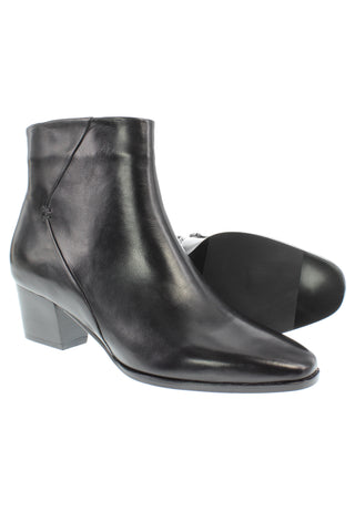VILMA - Kurzstiefelette mit Echtleder Futter und feinen Handnaht Details