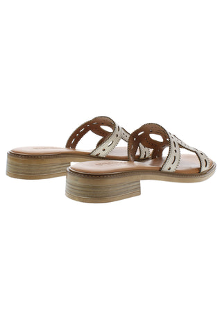 VIVIANA - modische Echtleder Pantolette