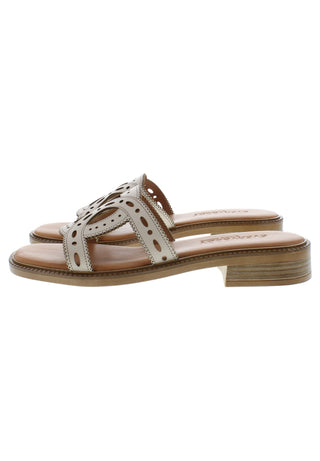 VIVIANA - modische Echtleder Pantolette